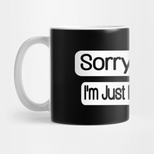 Sorry Jesus - I'm Just Not Into You - Front Mug